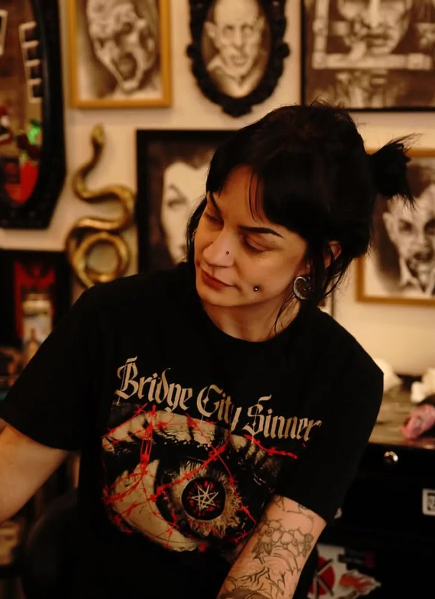 Abby Christ, neo traditional and black and grey tattoo artist at True North Tattoo in Lancaster, PA